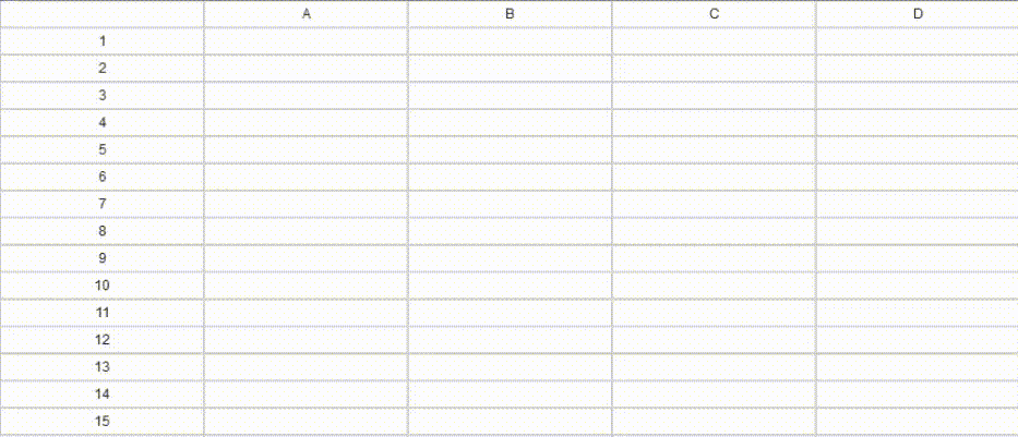 Setting up the Excel clone